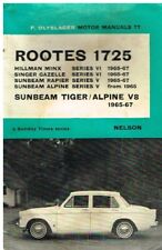 Sunbeam alpine series for sale  WORKSOP