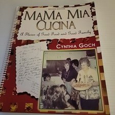 Usado, MaMa Mia Cucina A Flavor of Good Food and Good Family Cookbook *VG* SIGNED Goch comprar usado  Enviando para Brazil