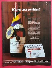 Press advertisement alcoholic d'occasion  Expédié en Belgium
