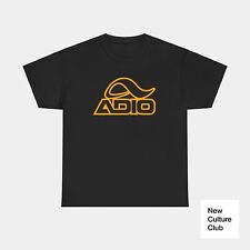 Camiseta Adio Footwear dourada skate skate anos 90 retrô design vintage, usado comprar usado  Enviando para Brazil