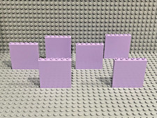 Lego Painéis Paredes 1x6x 5 - 59349 - City Castle Building Lot of 6 Lavanda comprar usado  Enviando para Brazil