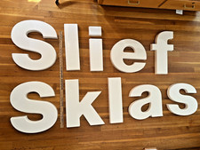Outdoor plastic sign for sale  Durham