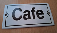 Cafe emailschild emaille gebraucht kaufen  Rohrdorf