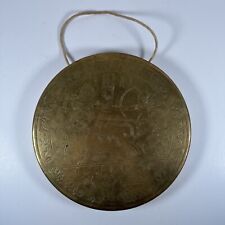 Vintage brass engraved for sale  Lincoln