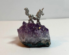 Silver unicorn purple for sale  CREDITON
