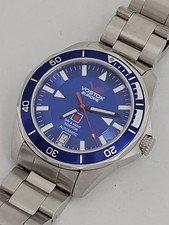 Relógio masculino automático VOSTOK EUROPE K-3 SUBMARINE 32jew. BlueDial RunsGreat 41mm comprar usado  Enviando para Brazil