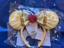 Usado, Orelhas dos parques da Disney orelhas de Bela Minnie Mouse arco orelhas de Bela e Fera autênticas comprar usado  Enviando para Brazil