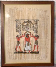 Disegno autentico papiro usato  Milano