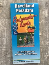 Radwanderkarte potsdam havella gebraucht kaufen  Niebüll