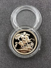 1981 gold proof for sale  COVENTRY