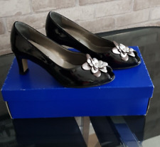 Lotus black patent for sale  MANCHESTER