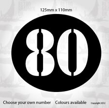 Custom race numbers for sale  NEWTON ABBOT