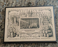 Vintage grocery wood for sale  Gray