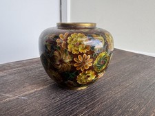 Cloisonné enamel ginger for sale  MAIDENHEAD