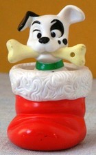 McD 1996 McDonald 101 Dálmata Brinquedo Ornamento #98 Em MEIAS VERMELHAS Osso na Boca comprar usado  Enviando para Brazil