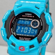 CASIO G-SHOCK GW-9100BL Gulfman onda elétrica luz solar azul masculino do Japão comprar usado  Enviando para Brazil