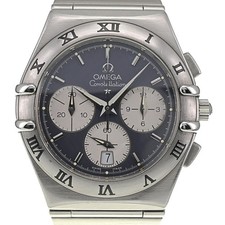 Usado, desconto OMEGA Constellation 1542.40 relógio cronógrafo data mostrador cinza □#135348 comprar usado  Enviando para Brazil