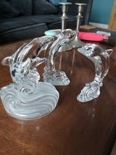 Dolphin crystal waterford for sale  NOTTINGHAM