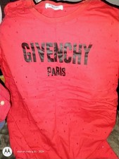 Givenchy red destroyed for sale  Grand Bay