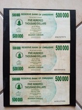 Lotto banconote zimbabwe usato  Oristano