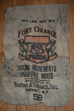 Vintage burlap grain for sale  Charlemont