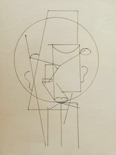 Dessin cubiste moderne d'occasion  Bordeaux-