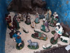 Presepe completo personaggi usato  Reggio Emilia