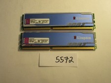Memória RAM para desktop Kingston HyperX blu 2x2Gb=4Gb PC3-12800 1600Mhz DDR3 (5572), usado comprar usado  Enviando para Brazil