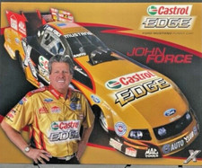 VRHTF NHRA "COOL VTG JOHN FORCE CASTROL EDGE RACING NITRO CARRO ENGRAÇADO" DISTRIBUÍDO comprar usado  Enviando para Brazil