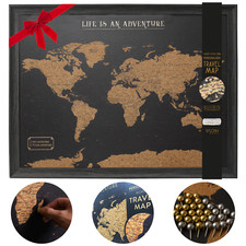 Travel map pinboard for sale  BLAYDON-ON-TYNE