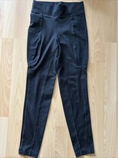 Mädchen reitleggings schwarz gebraucht kaufen  Bad Hersfeld