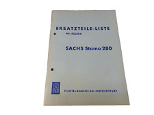 Ersatzteilliste sachs stamo gebraucht kaufen  Flensburg
