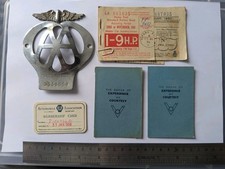 Vintage car badge for sale  NORTHAMPTON