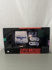 Sistema de entretenimiento Super Nintendo en caja original segunda mano  Embacar hacia Mexico