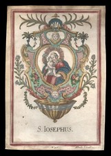 Santino incisione 1700 usato  Ragusa