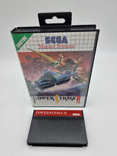 POWER STRIKE II  NO MANUAL SEGA MASTER SYSTEM PAL BOX USED TESTED comprar usado  Enviando para Brazil