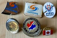 Swimming pin badges for sale  LEICESTER
