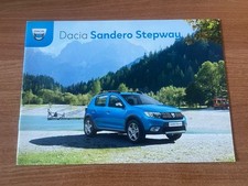 Usado, DEPLIANT 11/2018DACIA SANDERO STEPWAY ACCESS,COMFORT BROCHURE CATALOGUE PROSPEKT comprar usado  Enviando para Brazil