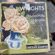 Vintage wrights chocolate for sale  CLECKHEATON