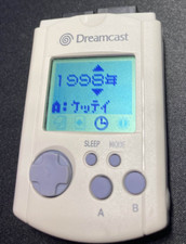 Unidade de memória visual Sega Dreamcast fabricante de equipamento original VMU - Branco - HKT-7000 versão japonesa comprar usado  Enviando para Brazil