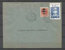 Timbres anciens lettre d'occasion  Lyon VI