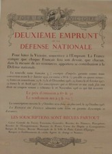 Affiche ancienne emprunt d'occasion  La Rochelle