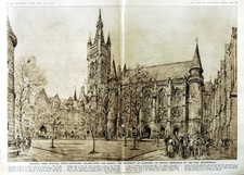 Antique old print for sale  UK