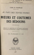 Moeurs coutumes bédouins. d'occasion  Zillisheim