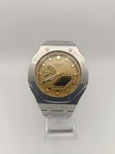 Casio Mod "Royal Oak" G-Shock GA-2100 Quadrante Oro 45mm wr 200m na sprzedaż  Wysyłka do Poland