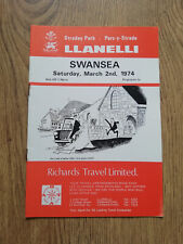 Llanelli swansea march for sale  MIDDLESBROUGH