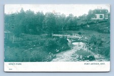 Cartão postal King's Park Port Arthur Ontário Canadá 1908 DB H16, usado comprar usado  Enviando para Brazil