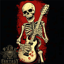 Guitar playing skeleton for sale  COVENTRY