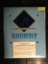 Usado, 2 pacotes de cerca de 25 peças de papel de limpeza para impressora a laser Laserkleen obra-prima comprar usado  Enviando para Brazil