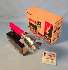 LANTERNA VINTAGE RAY-O-VAC NITE HAWK L202 CABO PISCADOR DE SINAL VERMELHO COM CAIXA ORIGINAL, usado comprar usado  Enviando para Brazil